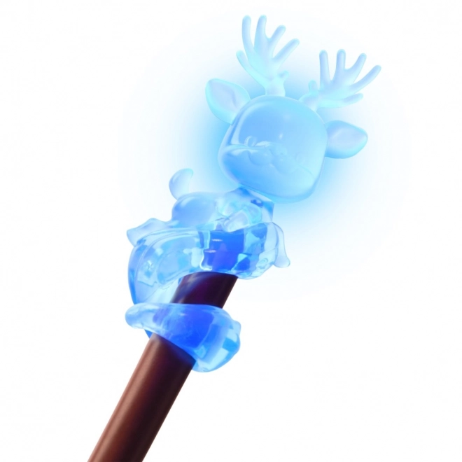 Bacchetta magica di Harry Potter con Patronus luminoso
