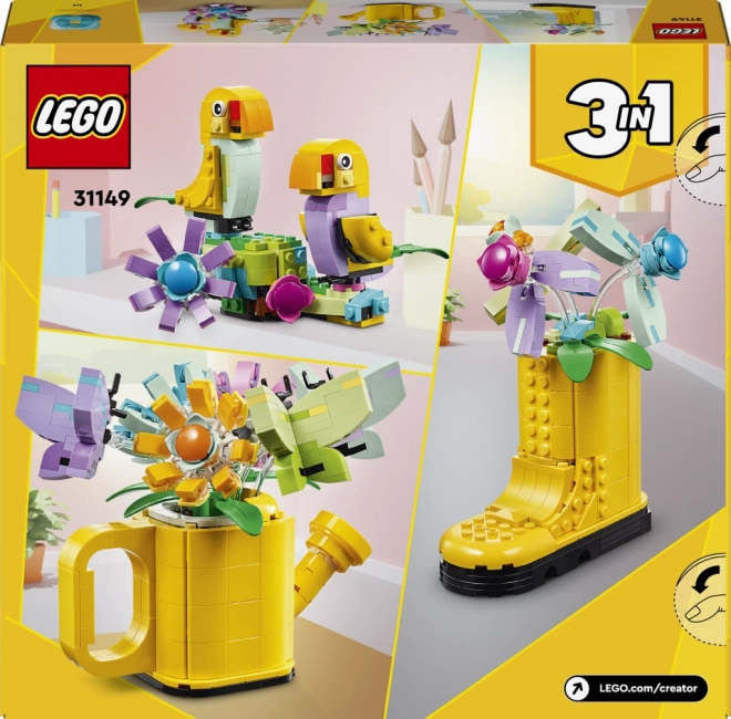 Fiori in Annaffiatoio LEGO Creator 3 in 1