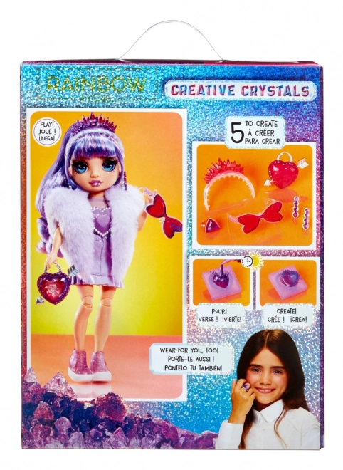 Rainbow High Creative Crystals Violet Willow