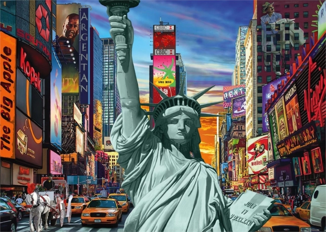 Puzzle JUMBO Città di New York 1000 pezzi