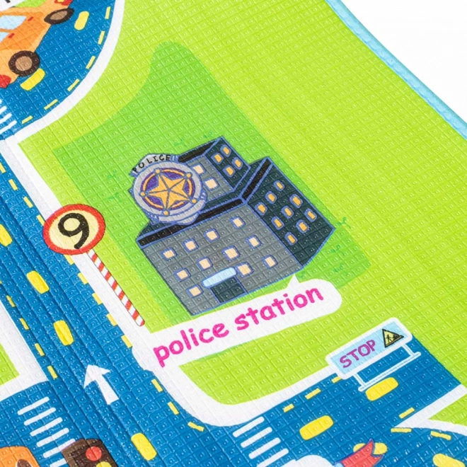 Tappeto gioco pieghevole strada 200x160 cm