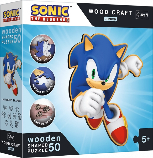 Puzzle in legno riccio saggio SONIC