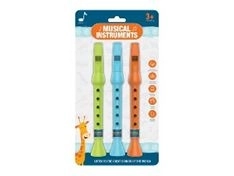 Set di tre flauti per bambini Animali