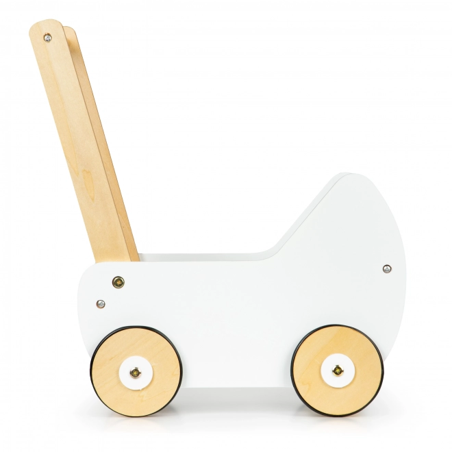 Passeggino in legno per bambole ECOTOYS