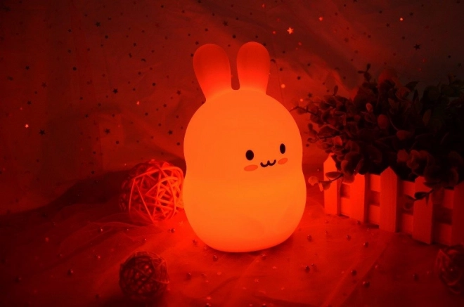 Lampada da notte in silicone a forma di gufo