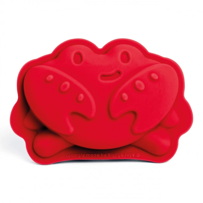 Formine da sabbia in silicone rosse Cherry