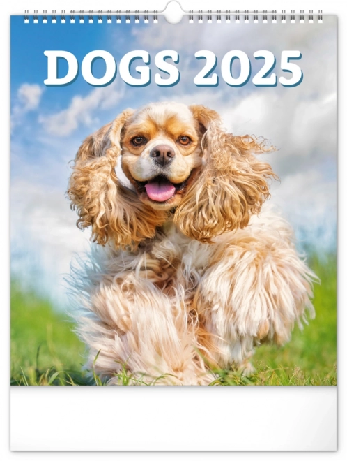 Calendario da muro cani 2025