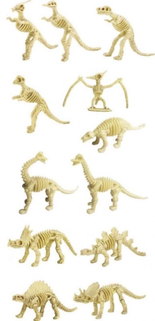 Set di scavo dinosauro 12 tipi