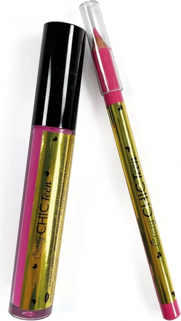 Set di Trucco Labbra Pink Power CLEMENTONI Crazy Chic Teen