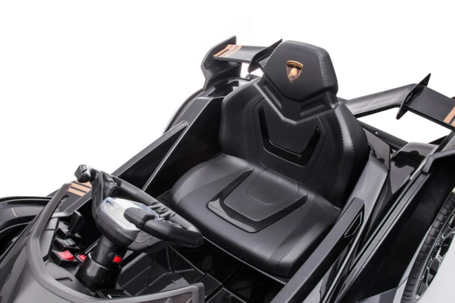 Auto elettrico per bambini Lamborghini GT nero