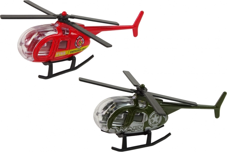 Quattro elicotteri tematici unici