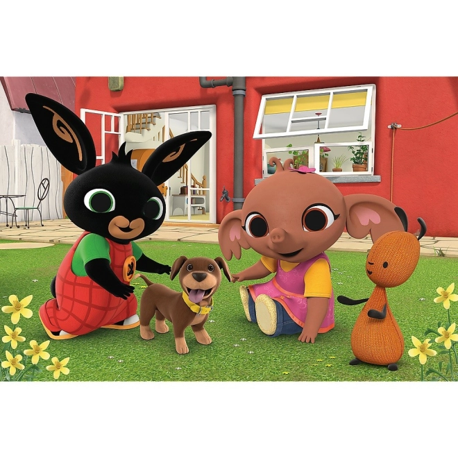 Personaggi BING preferiti e divertimento con il cagnolino