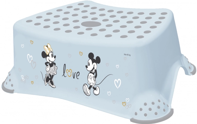 Sgabello per WC e lavabo Mickey Blu