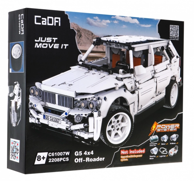 Autovettura telecomandata CaDA off-road 4x4 per bambini 8+