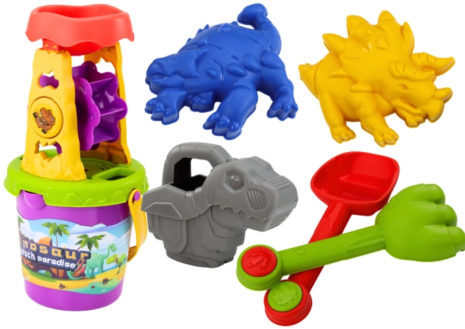 Set da sabbia dinosauri completo