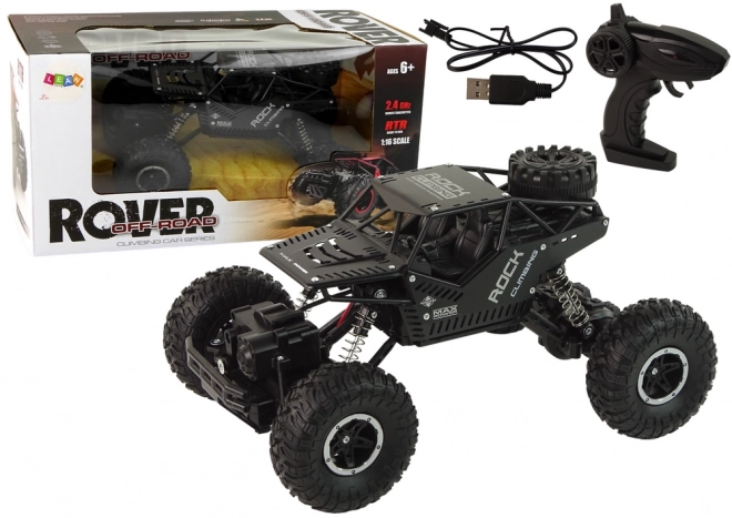 Auto RC Rover nero a distanza