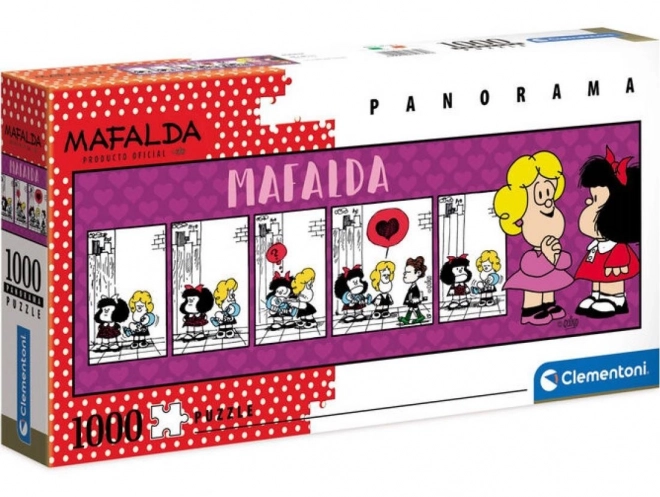 Puzzle panoramico Mafalda 1000 pezzi