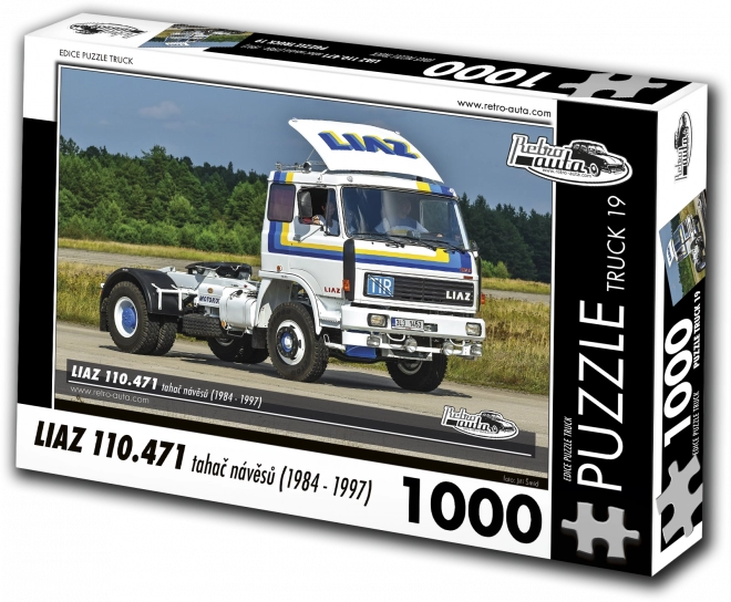 Puzzle Camion Liaz Retro Auta