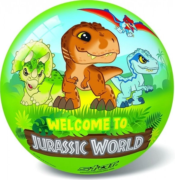 Palla con dinosauri 14 cm per bambini