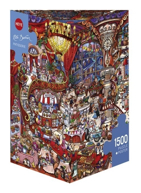 Puzzle Pasticceria 1500 pezzi