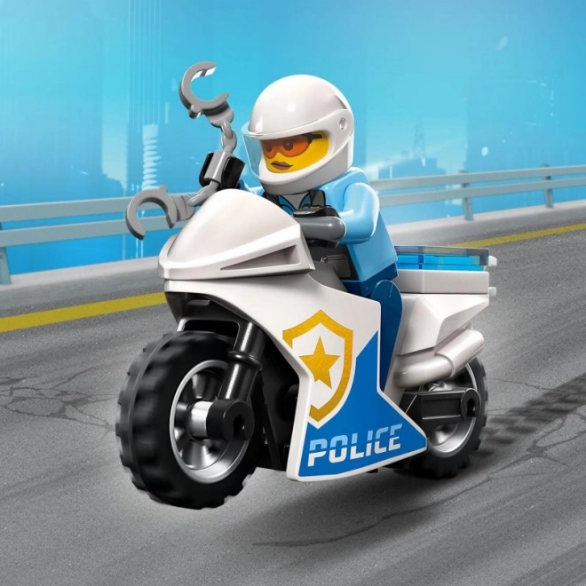 Moto della Polizia - Inseguimento con Auto LEGO City