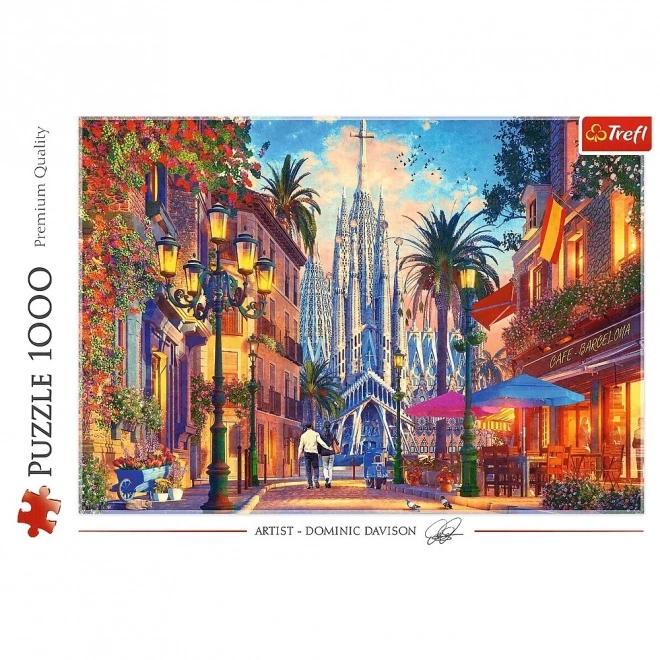 Puzzle 1000 pezzi Barcellona Spagna