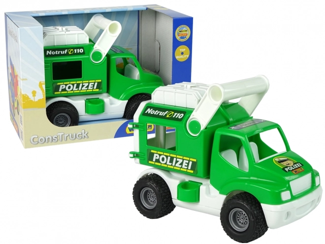 Auto della Polizia Construck Verde