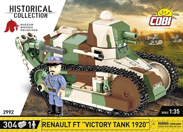 Grande Guerra Renault FT Carro Vittoria 1920 - Modello in scala 1:35