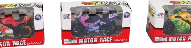 Moto per bambini, 8 colori, 8,5 cm