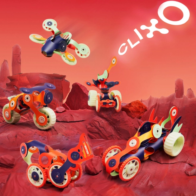 CLIXO Mars Rovers - Costruisci il Tuo Veicolo Spaziale Magnetico