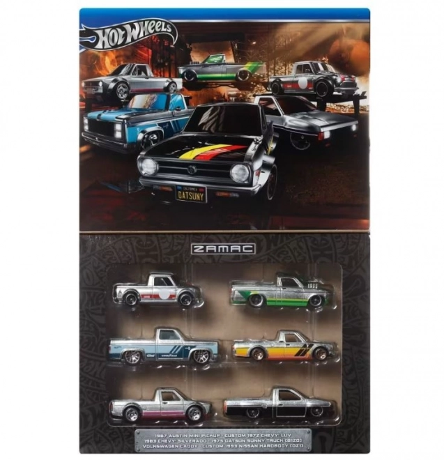 Set 6 Auto Hot Wheels Zamac