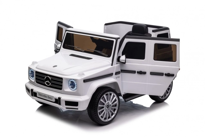 Auto elettrico Mercedes G500 Bianco 4x4