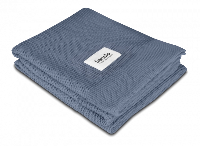 Coperta di bambù Lionelo Blue