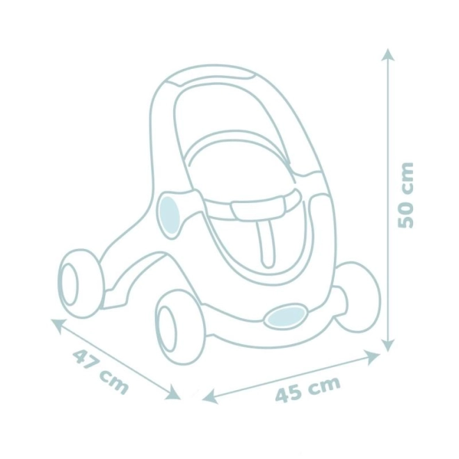 Chodítko per bambina 3 in 1 con bambola