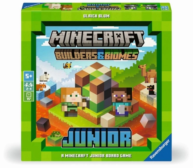 Minecraft: builders & biomes junior - gioco da tavolo