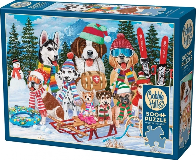 Puzzle Giornate Neve 500 Pezzi Cobble Hill