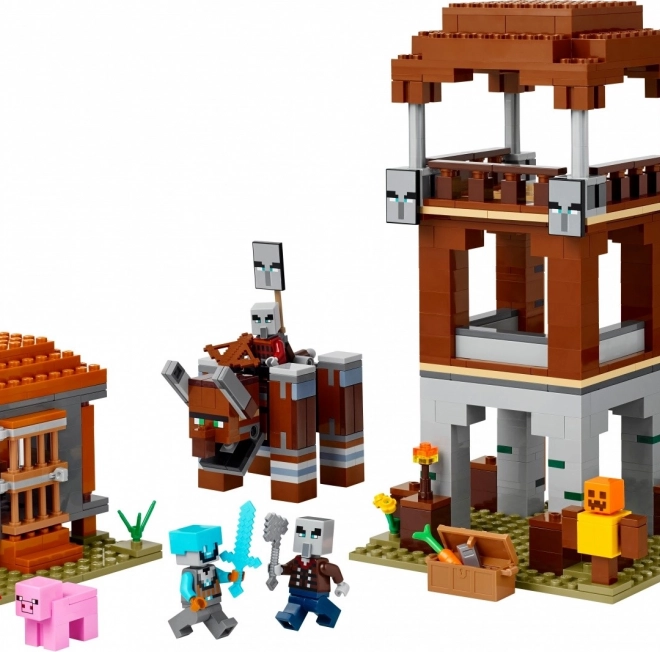 Nascondigli dei predoni e devastatori LEGO Minecraft