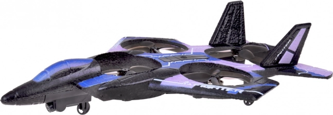 Drone volante divertente con diodi colorati