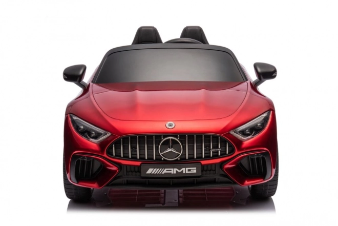 Mercedes AMG SL63 auto verniciato rosso a batteria