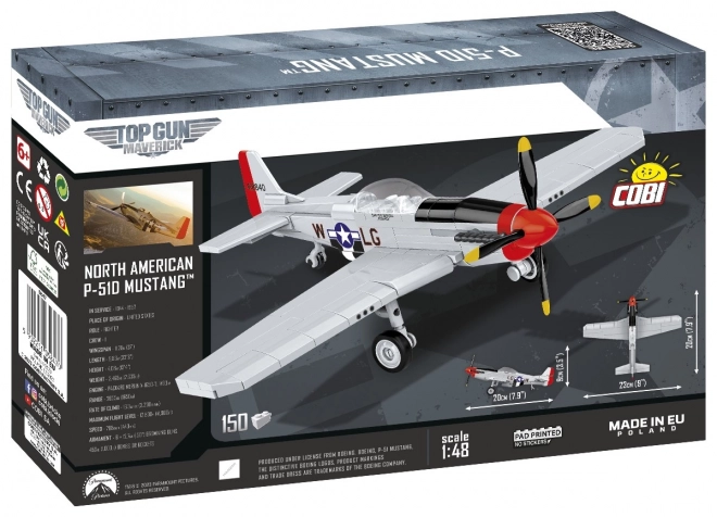 Cobi Top Gun P-51D Mustang