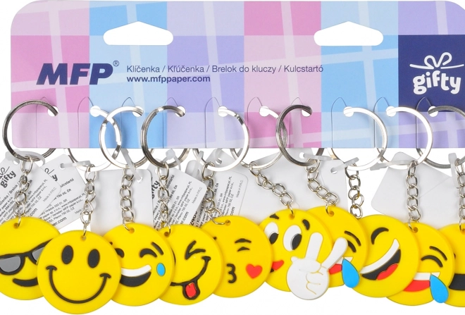 Portachiavi Sorridenti - Mix 10 pz