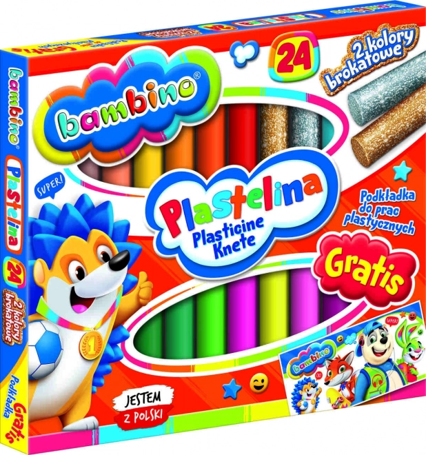 Plastilina Bambino 24 Colori