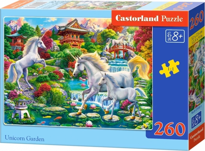 Puzzle Giardino dell'Unicorno 260 Pezzi