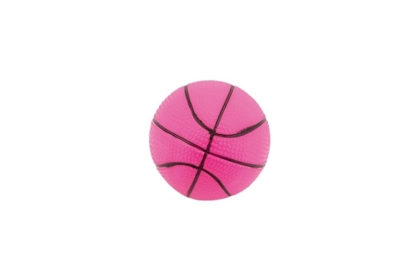 Pallone da Basket in Gomma 8,5cm 5 Colori in Rete