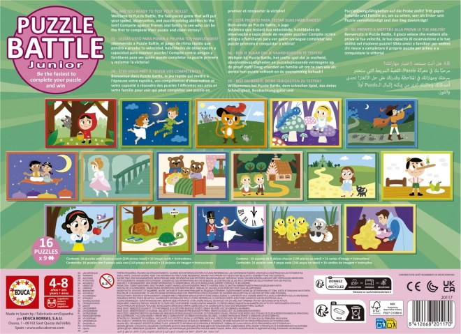 Puzzle Battaglia Fiabe EDUCA