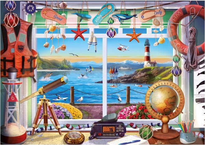 Puzzle Educa Vita nel Porto 1000 pezzi