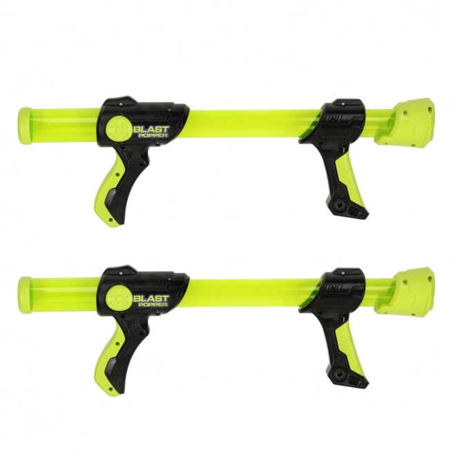 Set pistola spara palline in schiuma x2 con maschere protettive x2