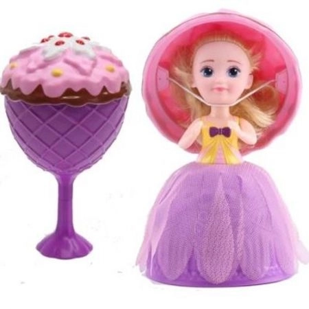 Bambola Principessa Magica nel Bicchiere Gelato