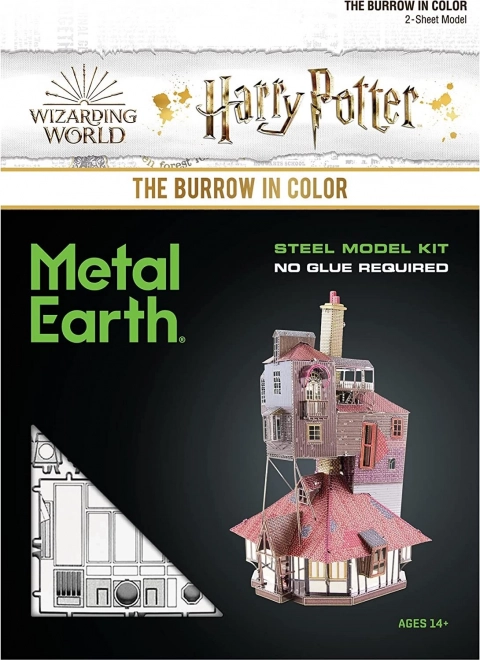 Puzzle 3D Metal Earth Harry Potter: La Tana