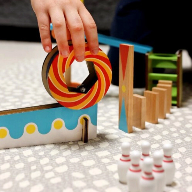 Domino in legno Crazy